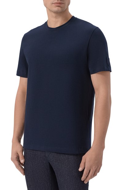 Хлопковая футболка CORNELIANI, арт. 28G586/2A25004, фото 3