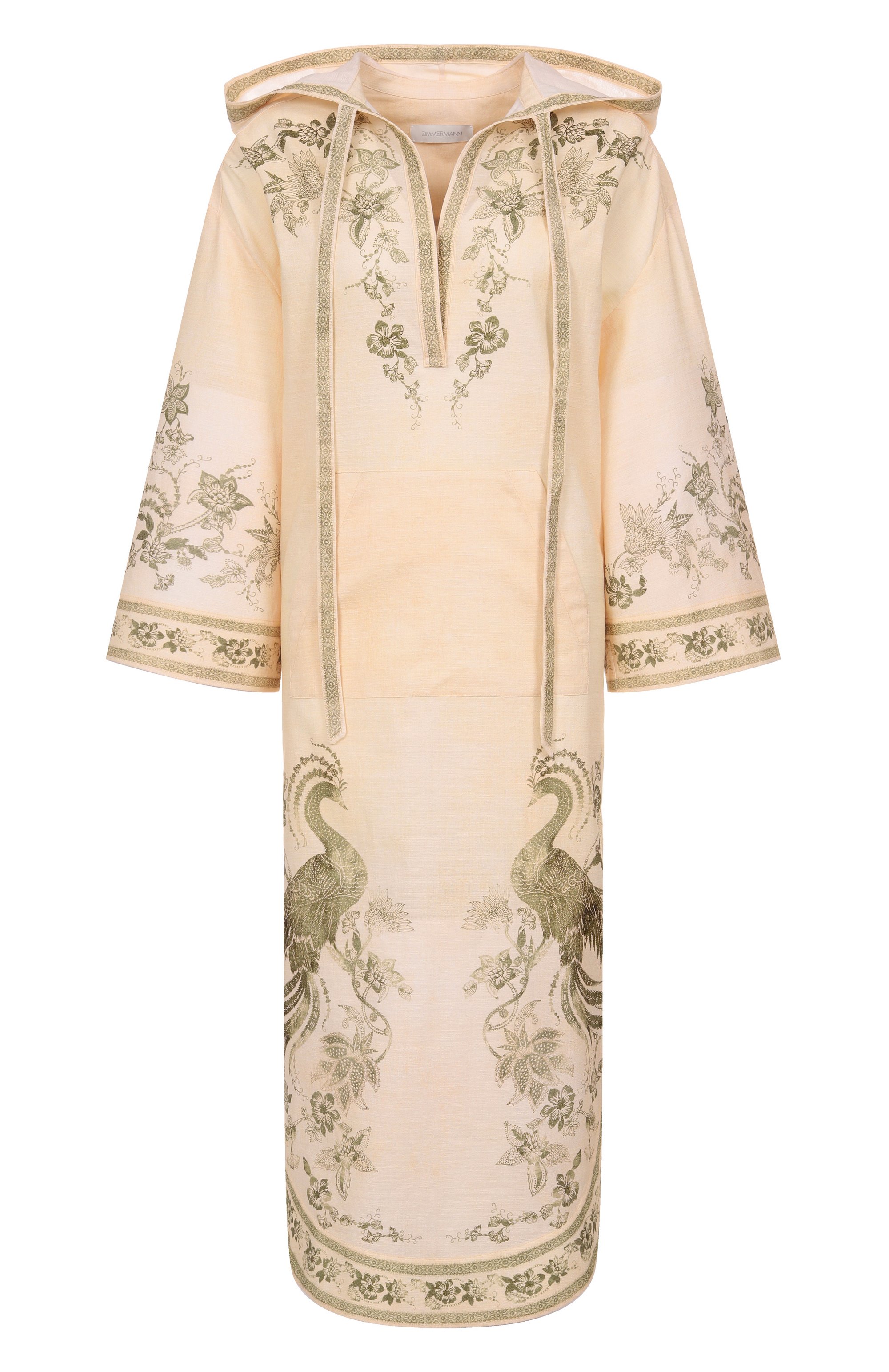 Хлопковая туника ZIMMERMANN, арт. 3337DSS253, фото 1