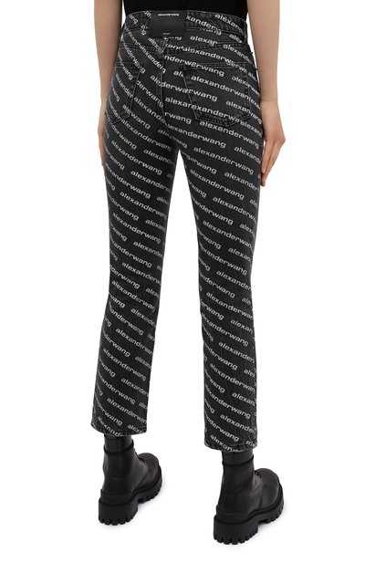 Джинсы ALEXANDER WANG серого цвета по цене 38550 руб., арт. 4DC1214892, фото 4 Джинсы ALEXANDER WANG, арт. 4DC1214892, фото 4