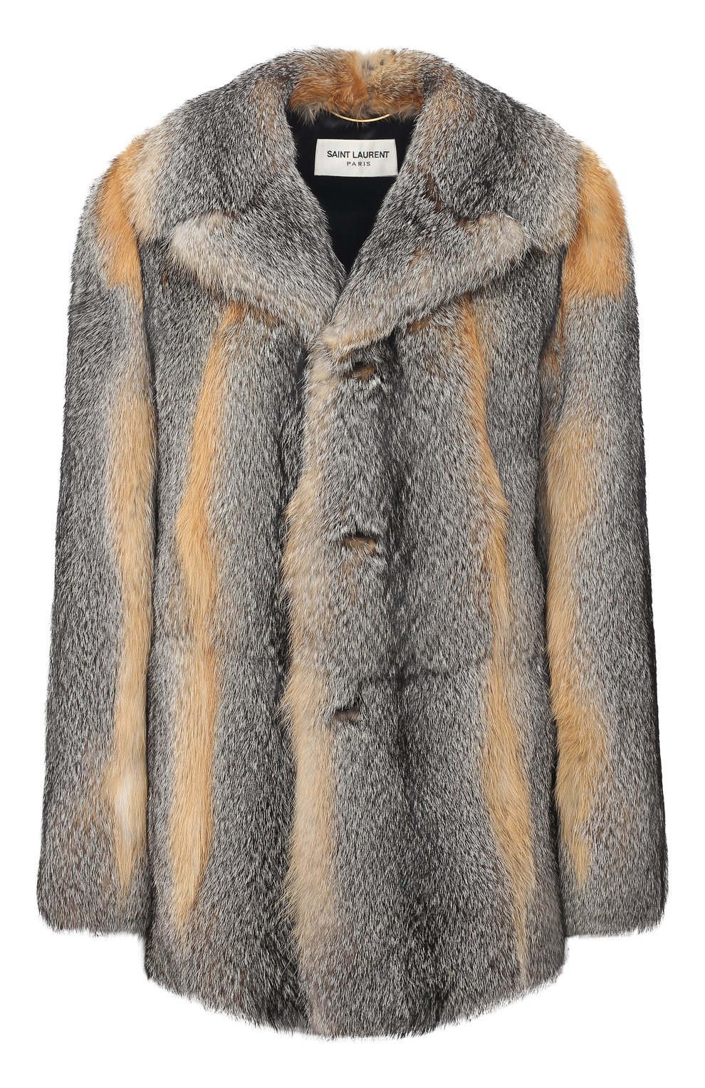 Шуба из меха лисы SAINT LAURENT, арт. 648337/Y7RG2, фото 1