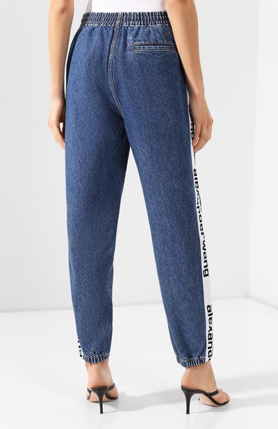 Джинсы ALEXANDER WANG синего цвета по цене 46950 руб., арт. 4DC1204577, фото 4 Джинсы ALEXANDER WANG, арт. 4DC1204577, фото 4