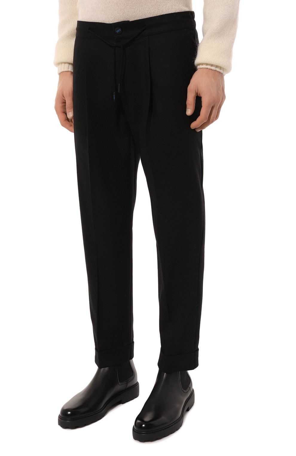 Брюки из шерсти  и кашемира KITON, арт. UPKN023K0118E05, фото 3