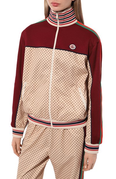 Толстовка GUCCI бежевого цвета по цене 187200 руб., арт. 655196 XJDFP, фото 3 Толстовка GUCCI, арт. 655196 XJDFP, фото 3