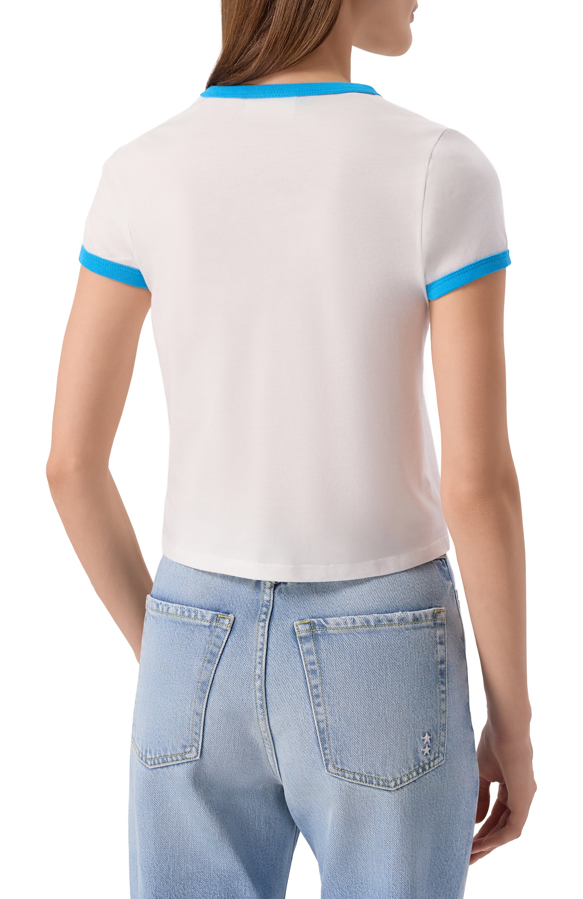 Хлопковая футболка MC2 SAINT BARTH, арт. STBW EMILIE STRING/06679H, фото 4