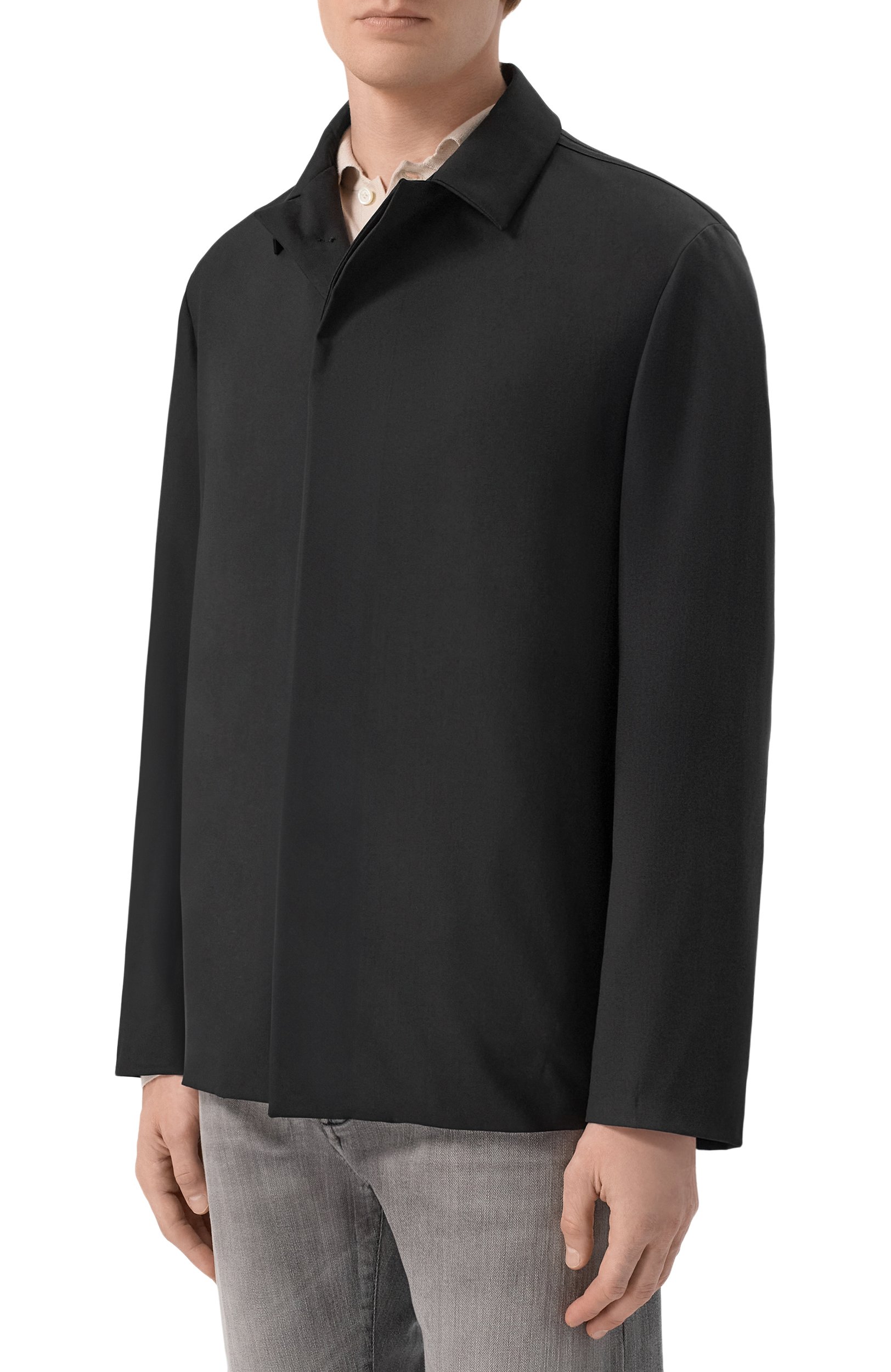 Шерстяная куртка-рубашка KITON, арт. UGK138K0254L, фото 3