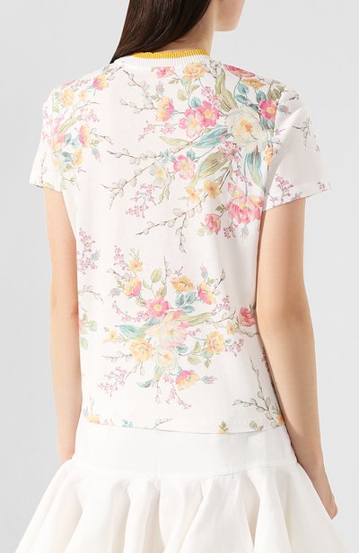 Хлопковая футболка ZIMMERMANN, арт. 5151TZIN, фото 4