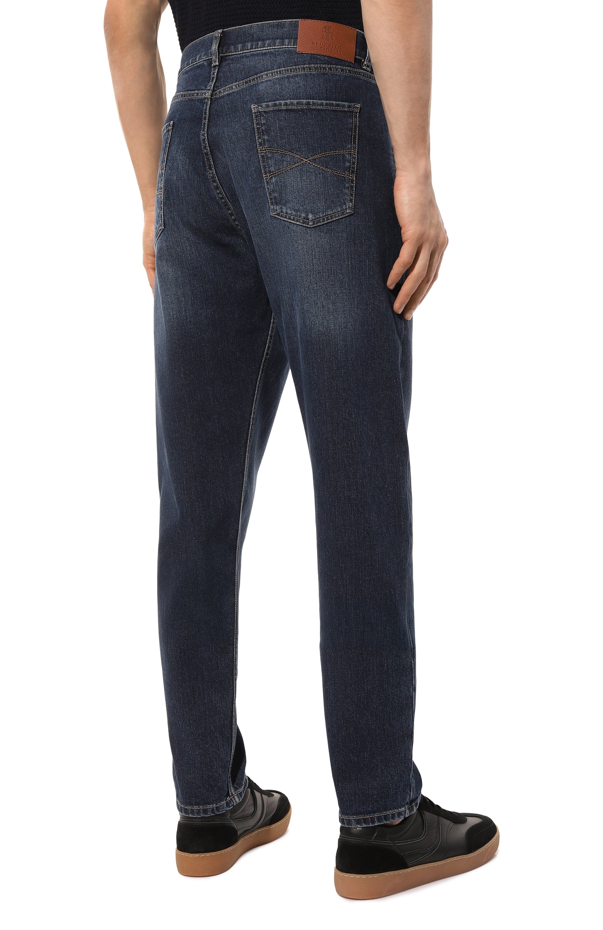 Джинсы iconic fit BRUNELLO CUCINELLI, арт. M283P01090, фото 4