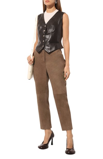 Кожаный жилет NOBLE&BRULEE, арт. NB70/140821/2, фото 2