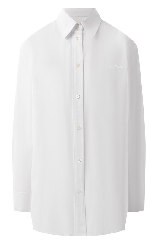 Хлопковая рубашка Isabel Marant 24ACH0177FAB1I01I Белый 24ACH0177FAB1I01I