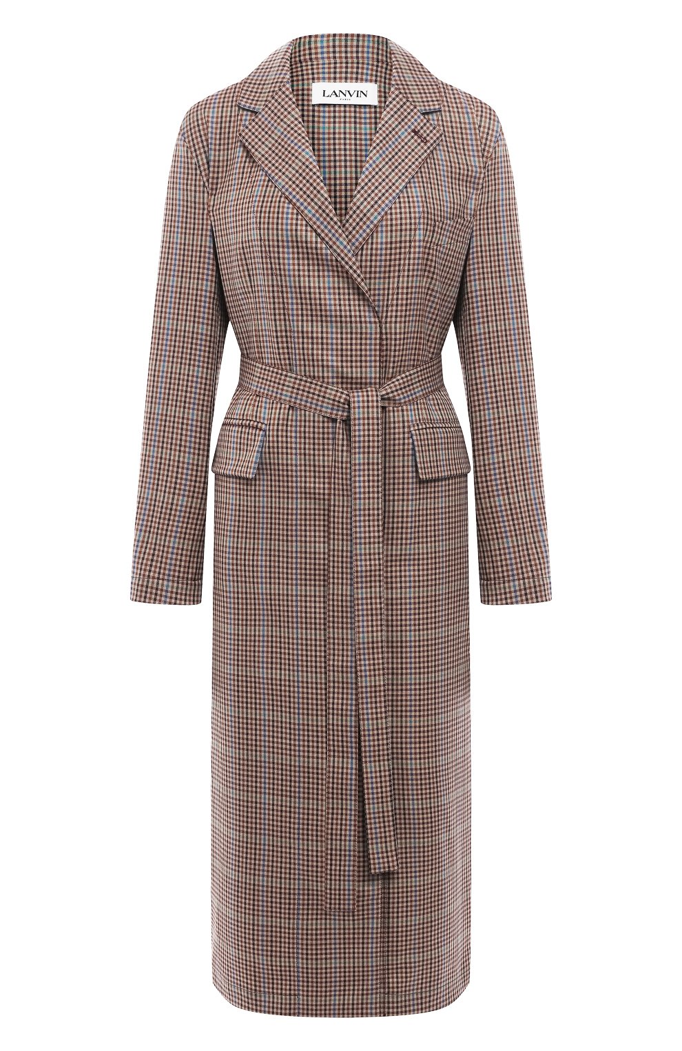 Шерстяное платье LANVIN бежевого цвета по цене 184000 руб., арт. RW-DR319U-4674-A20, фото 1 Шерстяное платье LANVIN, арт. RW-DR319U-4674-A20, фото 1