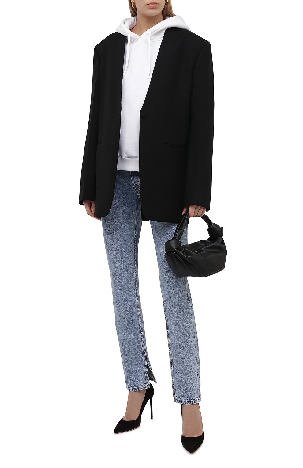 Хлопковое худи ALEXANDERWANG.T, арт. 4CC3212053, фото 2