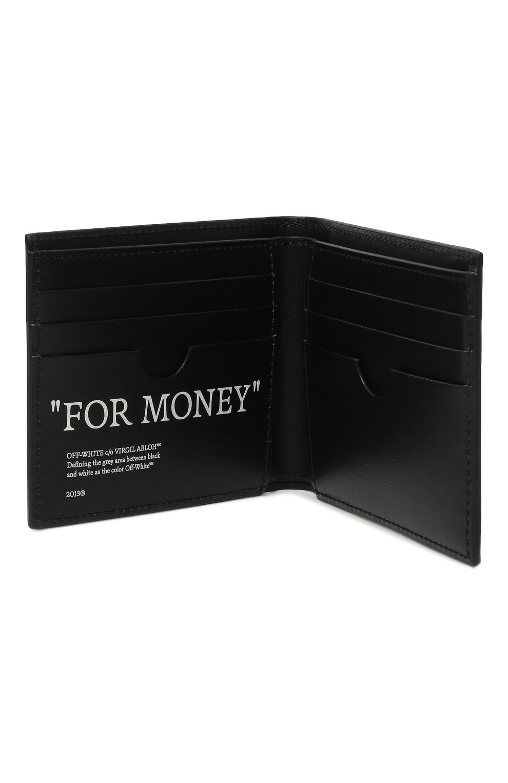 Кожаное портмоне OFF-WHITE, арт. 0MNC074F23LEA001, фото 3