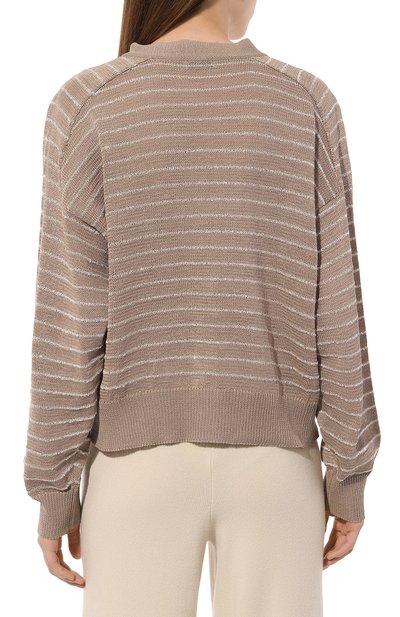 Хлопковый кардиган BRUNELLO CUCINELLI, арт. M7876B1330, фото 4