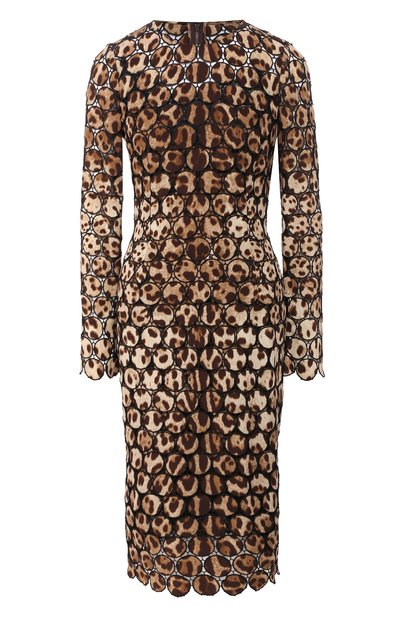 Женское платье из смеси шелка и вискозы DOLCE & GABBANA, арт. F6F4KZ/FGMGI