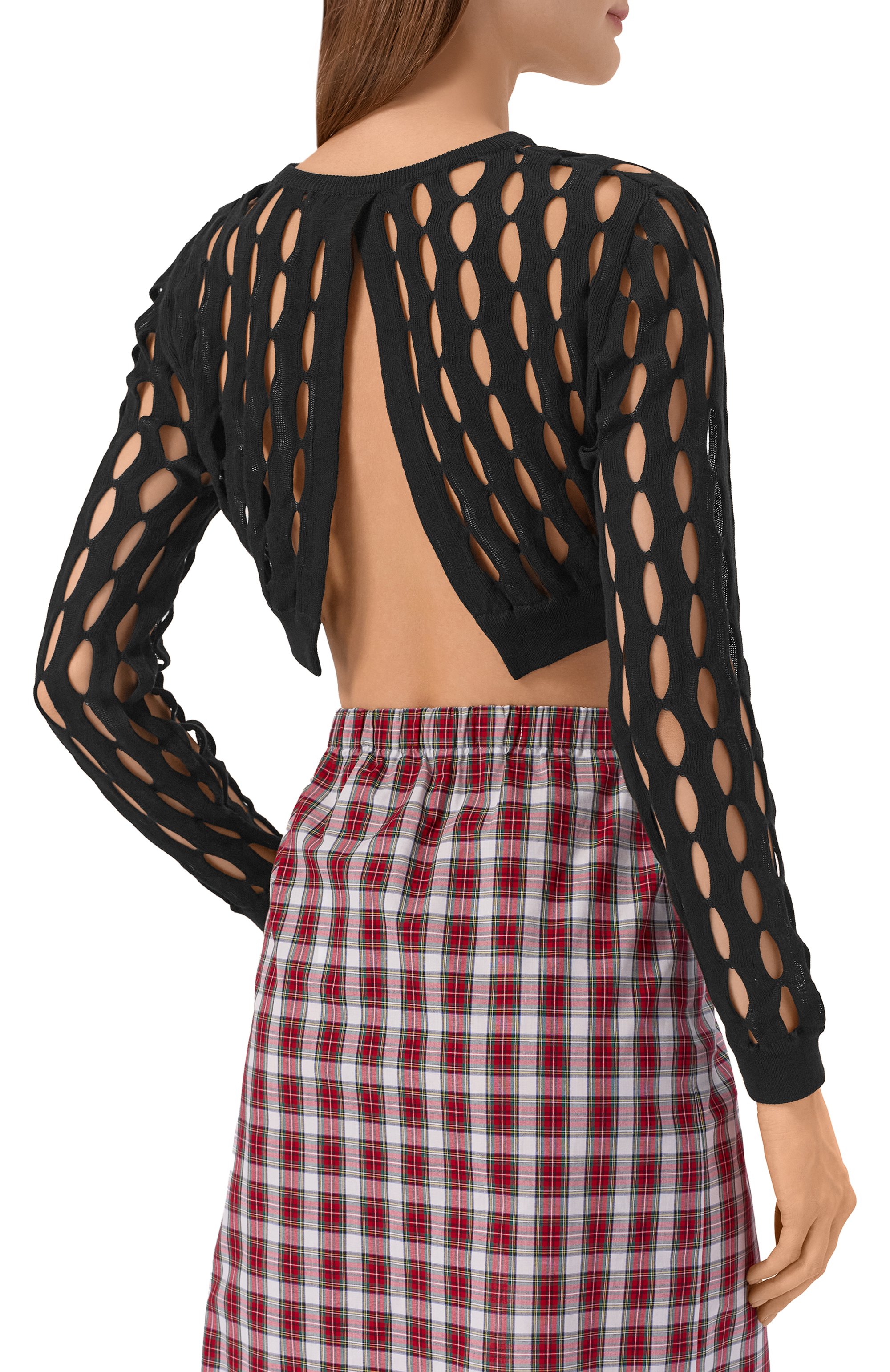 Хлопковый пуловер MARNI, арт. GCMD0653A0/UFC795, фото 4