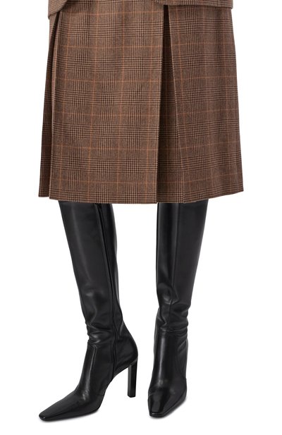 Женские кожаные сапоги francoise SAINT LAURENT, арт. 841574/AAE61