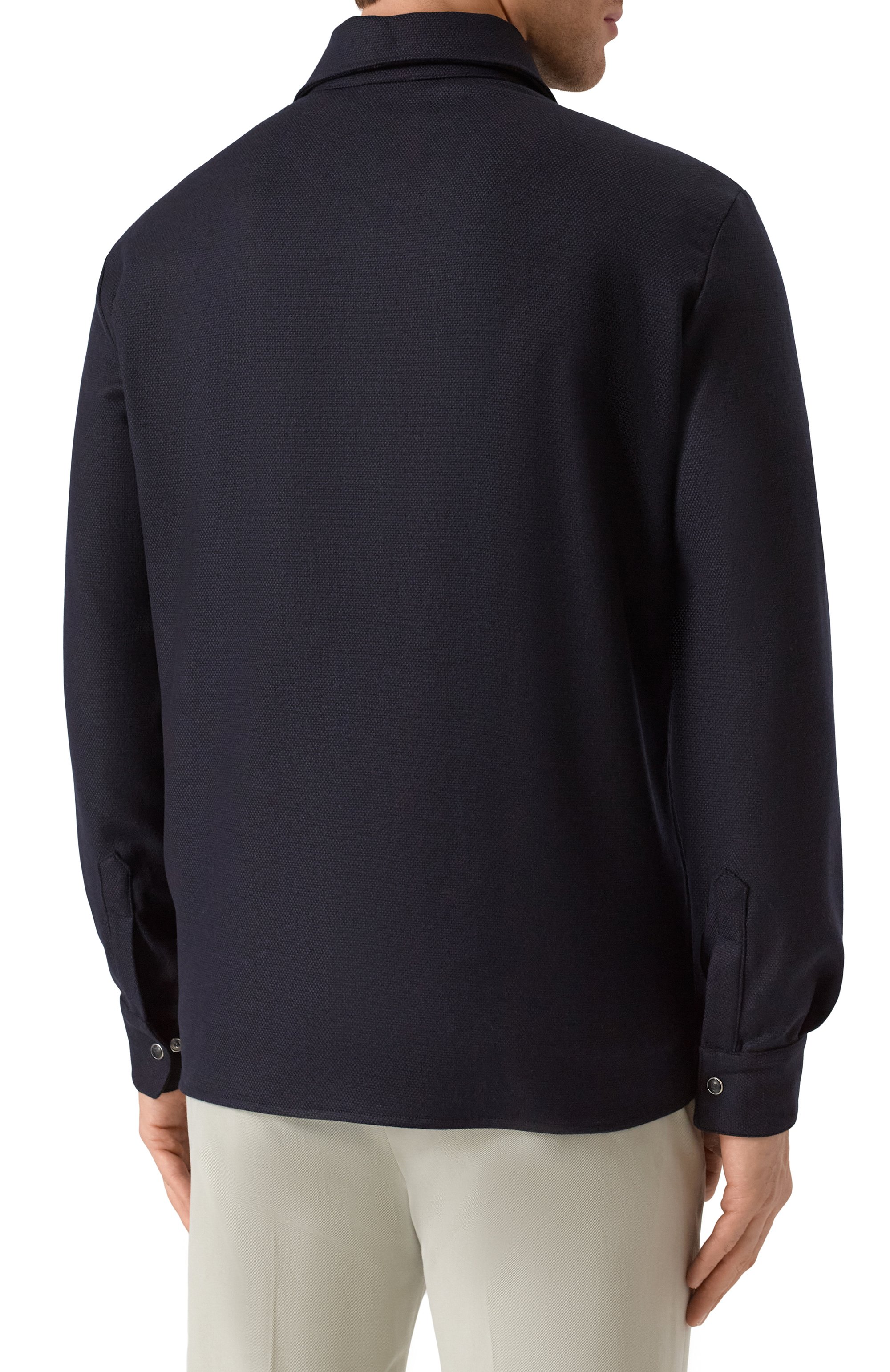 Куртка-рубашка из шерсти и кашемира MARCO PESCAROLO, арт. NEXT/5234, фото 4