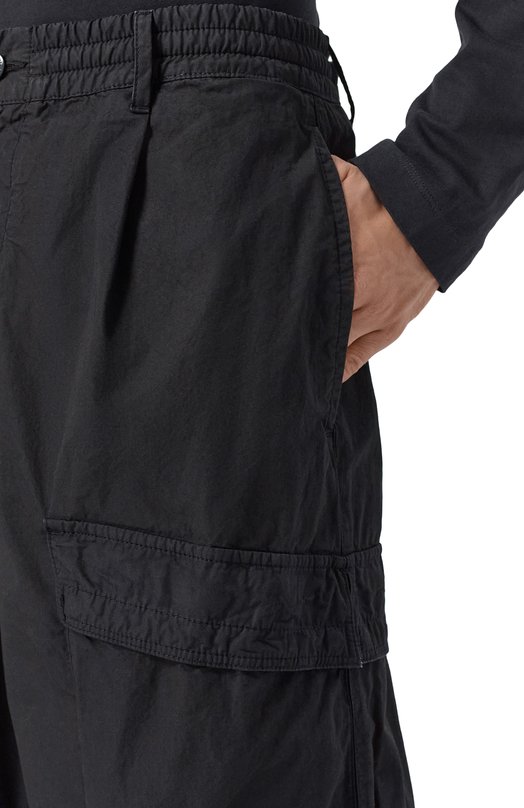 Хлопковые брюки C.P. Company 20CMPA126A/110325G Чёрный  20CMPA126A/110325G Фото 5