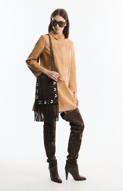 Кожаная куртка MVST M26.2PW.L900/NAPPA PL0NGE Бежевый  M26.2PW.L900/NAPPA PL0NGE Фото 6