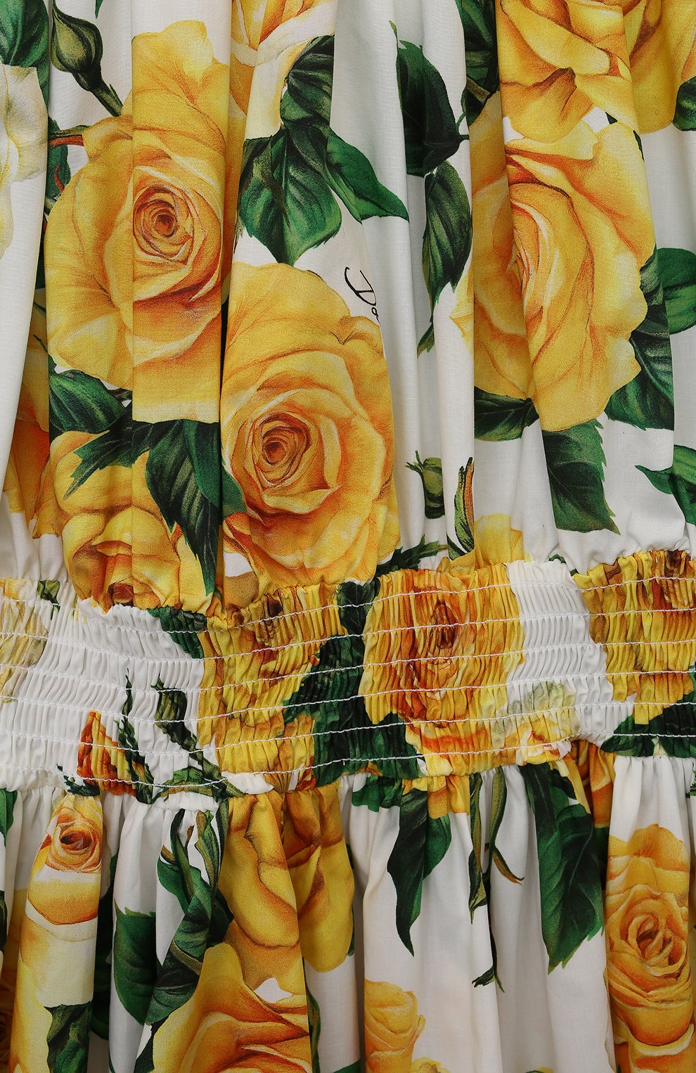 Хлопковое платье DOLCE & GABBANA, арт. L53DU1/HS5QR, фото 3