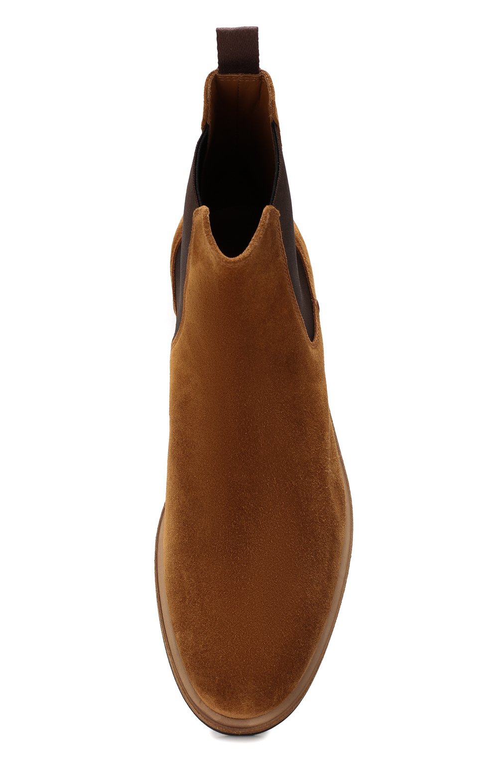 Замшевые челси BRUNELLO CUCINELLI коричневого цвета по цене 99500 руб., арт. MZUVELF853, фото 5 Замшевые челси BRUNELLO CUCINELLI, арт. MZUVELF853, фото 5