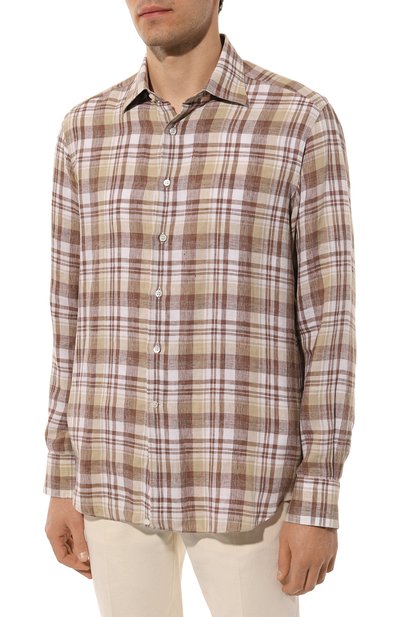 Льняная рубашка STEFANO RICCI, арт. MC003685/LX2515, фото 3