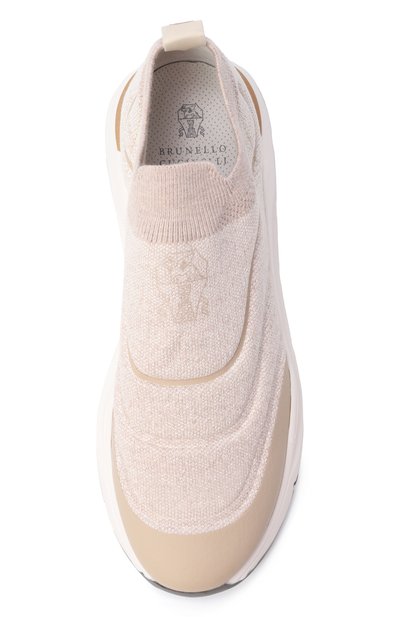 Текстильные кроссовки BRUNELLO CUCINELLI, арт. BUEHR10167, фото 4
