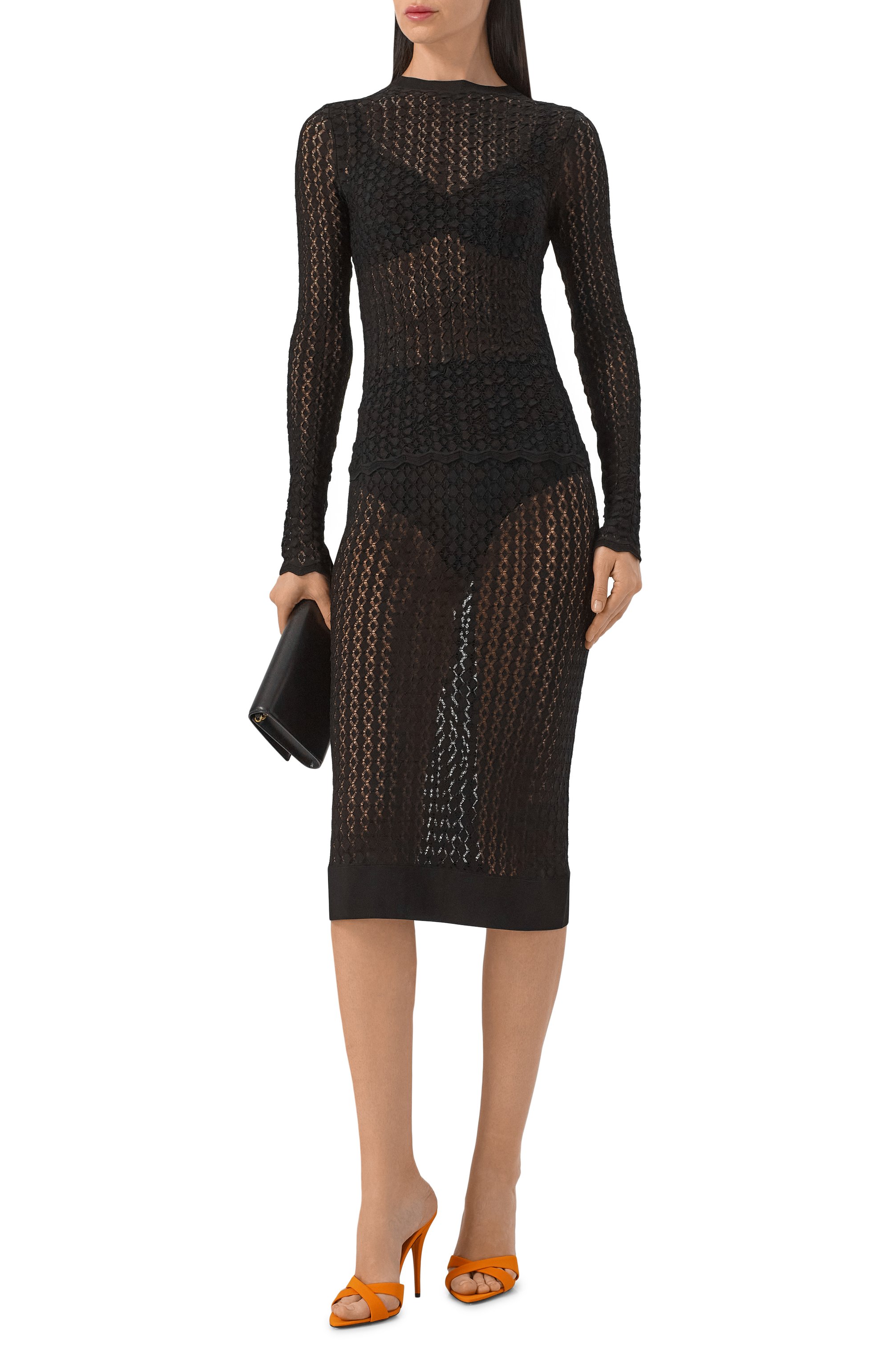 Пуловер из вискозы SAINT LAURENT, арт. 863344/Y76VX, фото 2