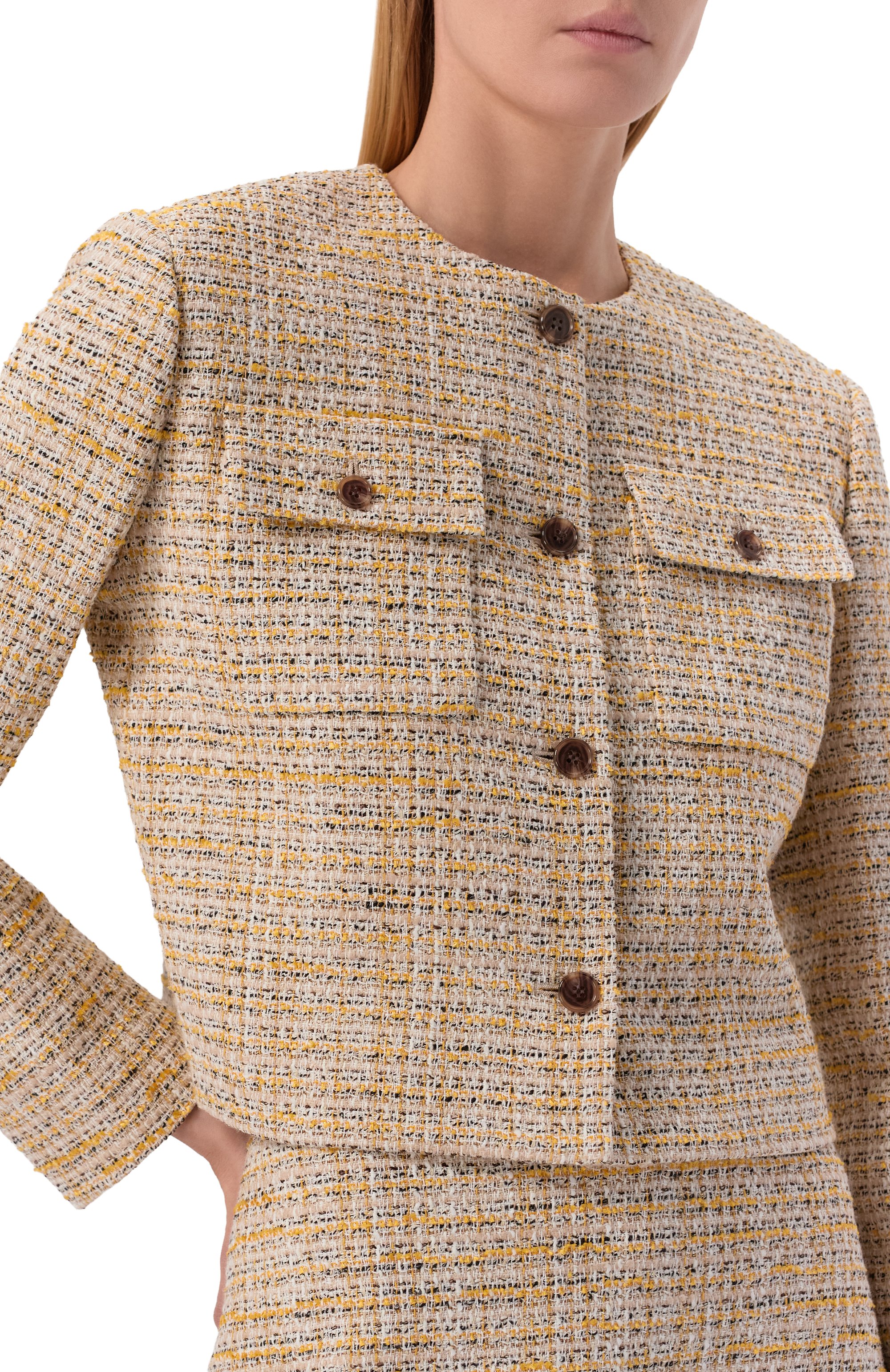 Твидовый жакет THEORY, арт. P0804112, фото 5
