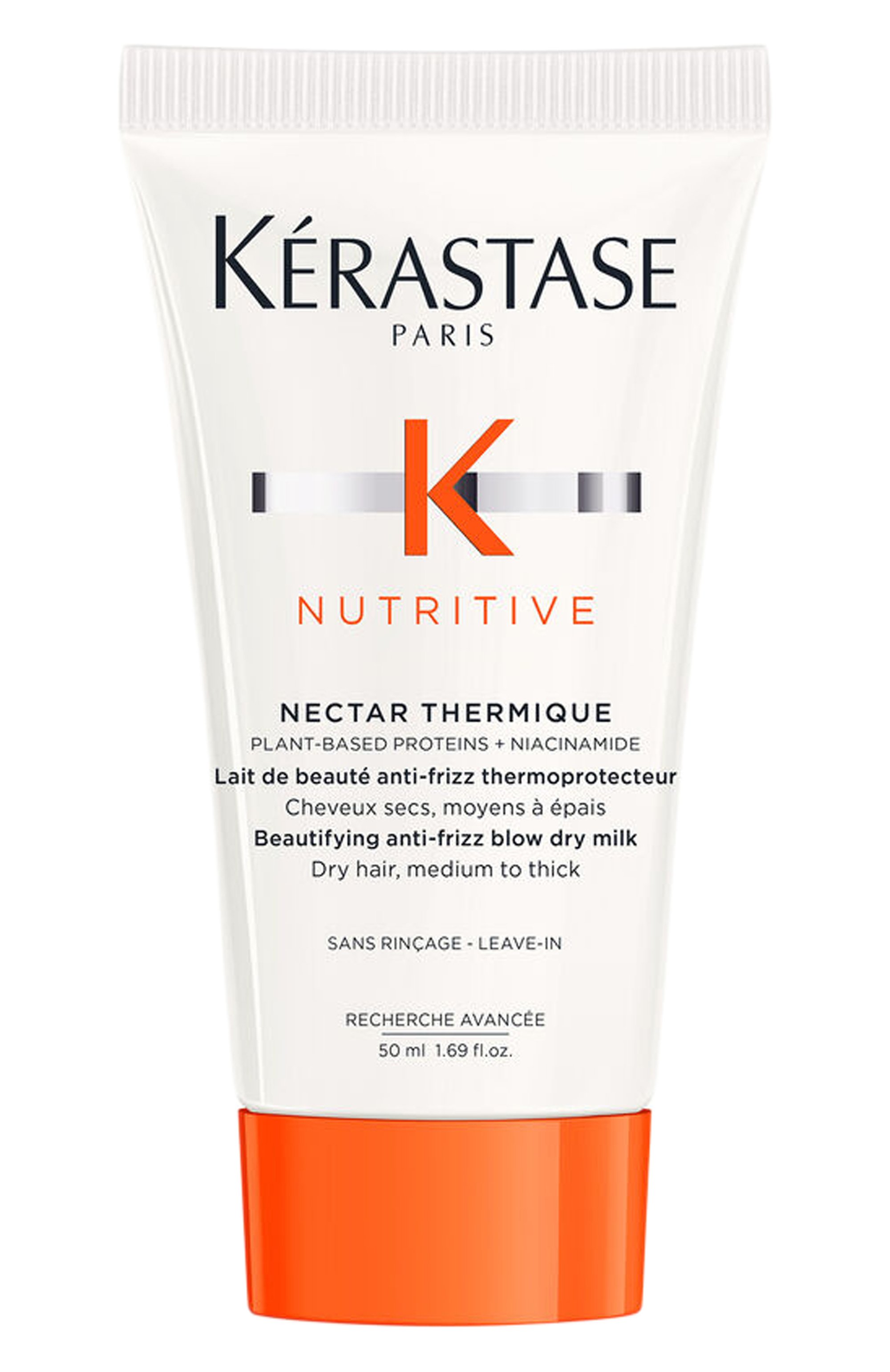 Термозащитное молочко для волос nectar thermique (50ml) KERASTASE бесцветного цвета по цене 3000 руб., арт. 3474637183745, фото 1 Термозащитное молочко для волос nectar thermique (50ml) KERASTASE, арт. 3474637183745, фото 1