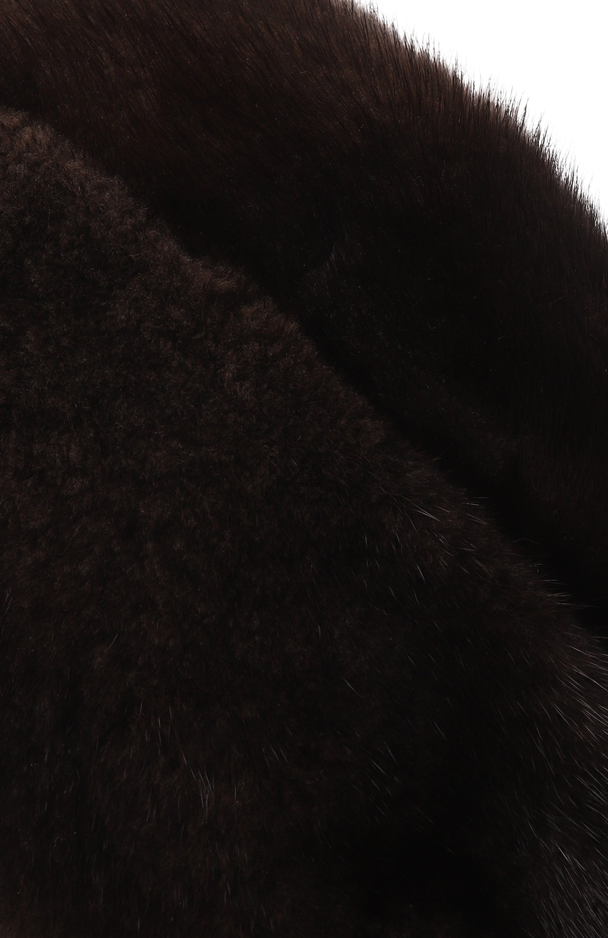 Меховая чалма из норки MVST, арт. MH-05 MINK BROWN, фото 3