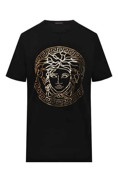 Женская хлопковая футболка VERSACE, арт. A83864/A201952