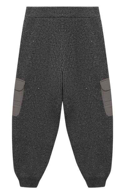 Брюки из кашемира и шерсти BRUNELLO CUCINELLI, арт. BBMMBD024A, фото 2