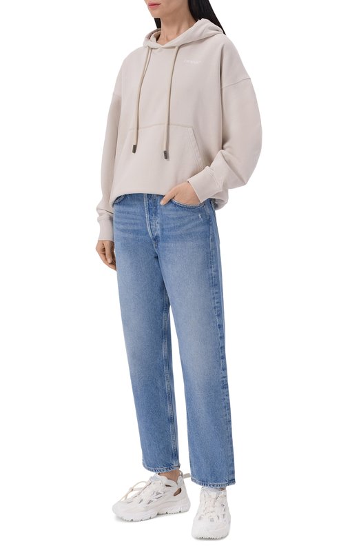 Текстильные кроссовки Be Right Back Off-White 0WIA28LS26FAB001 Кремовый  0WIA28LS26FAB001 Фото 3