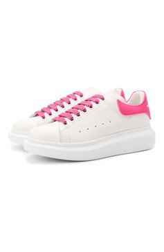 Кожаные кеды oversized ALEXANDER MCQUEEN, арт. 621056/WHXMT, фото 1