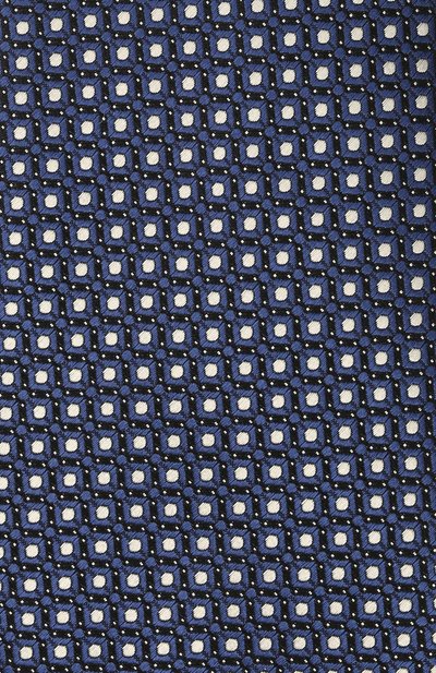 Шелковый галстук ZEGNA темно-синего цвета по цене 32750 руб., арт. Z9D10/18B, фото 3 Шелковый галстук ZEGNA, арт. Z9D10/18B, фото 3