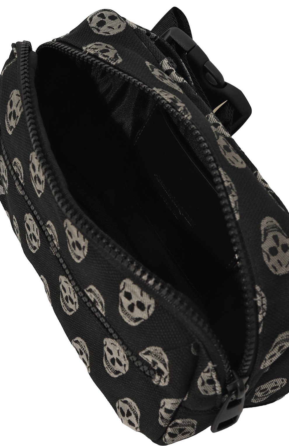 Поясная сумка ALEXANDER MCQUEEN черного цвета по цене 79950 руб., арт. 704322 1AAHK, фото 5 Поясная сумка ALEXANDER MCQUEEN, арт. 704322 1AAHK, фото 5