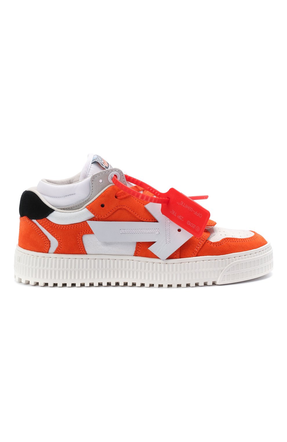 Комбинированные кеды off-court OFF-WHITE, арт. 0WIA181R21LEA0012001, фото 6