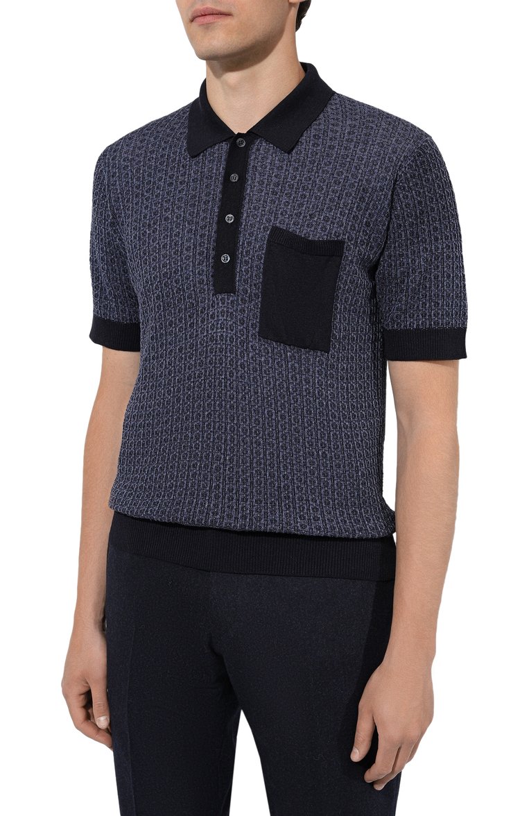 Поло из шелка и льна MVST, арт. 15587/PL/53G, фото 3