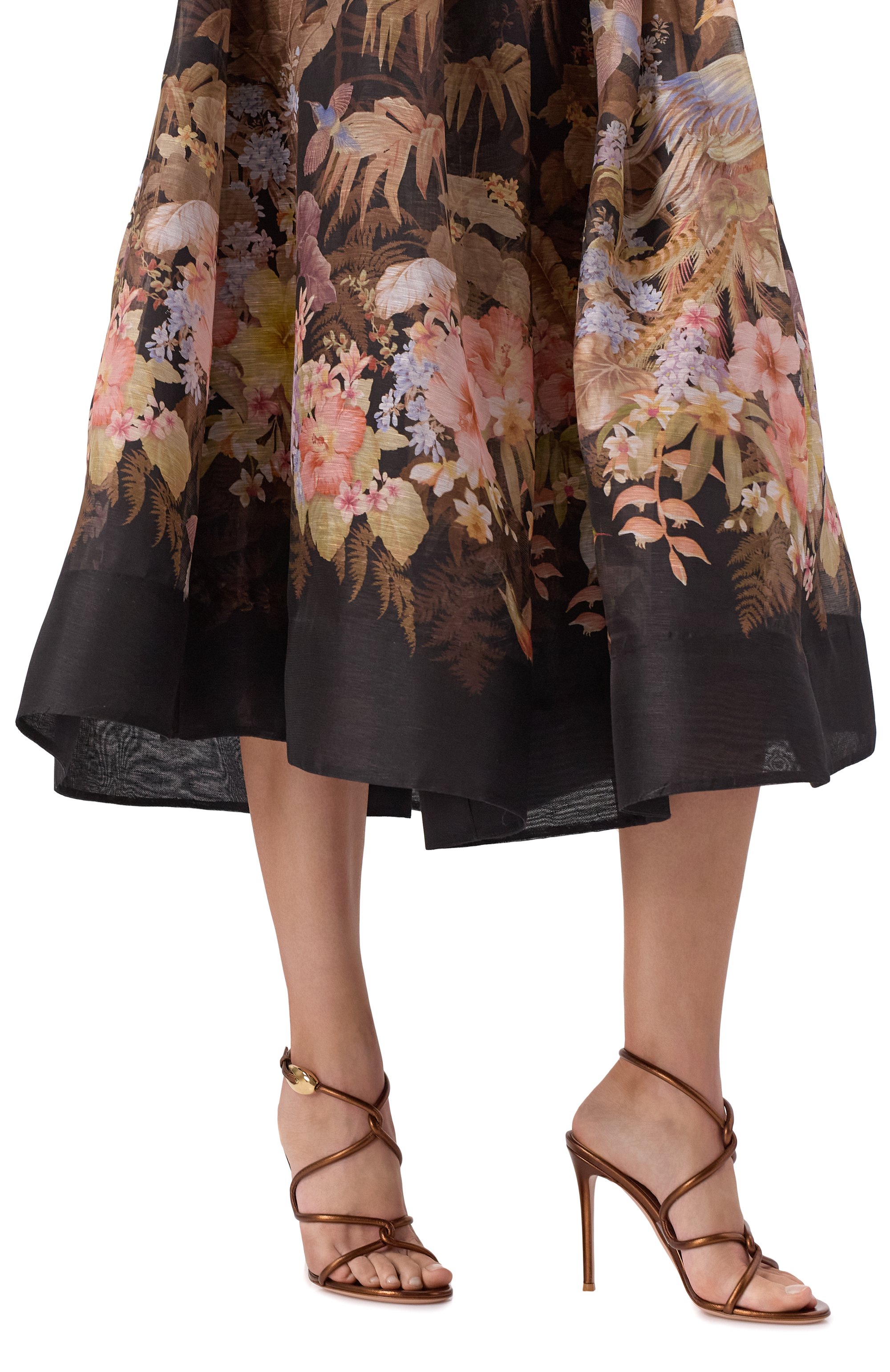 Кожаные босоножки black mamba 105 GIANVITO ROSSI, арт. G32533.15RIC.NIGCTRP, фото 3