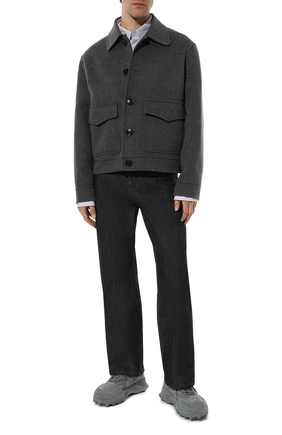 Замшевые кроссовки orb JIL SANDER, арт. J32WS0040/P5246, фото 2