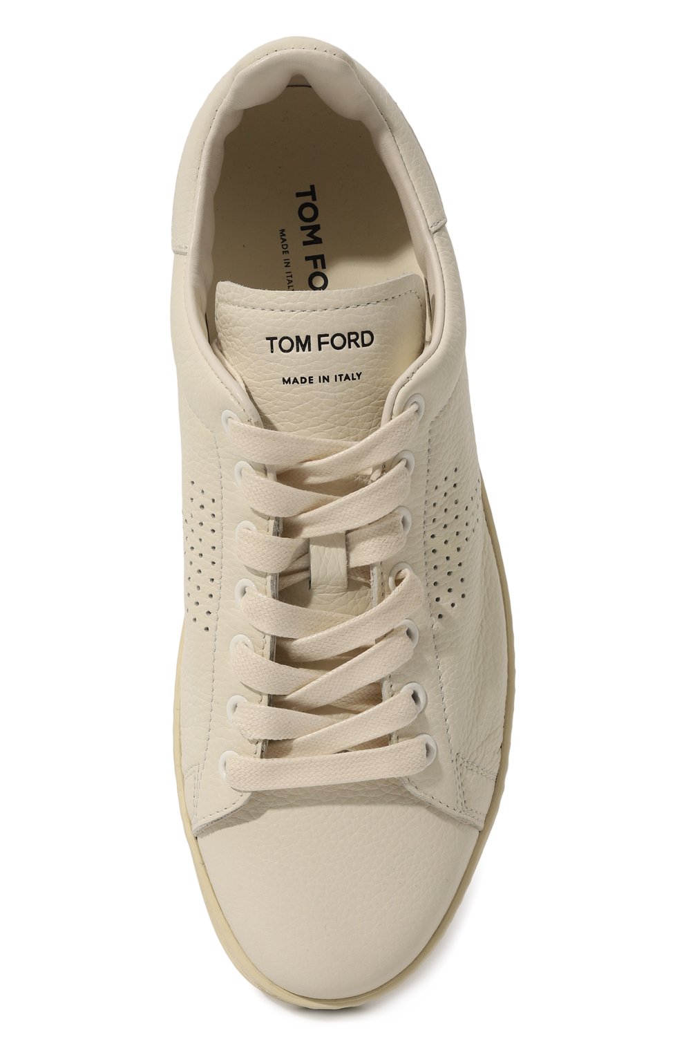 Кожаные кеды TOM FORD, арт. J1045TDAP/BRR, фото 4