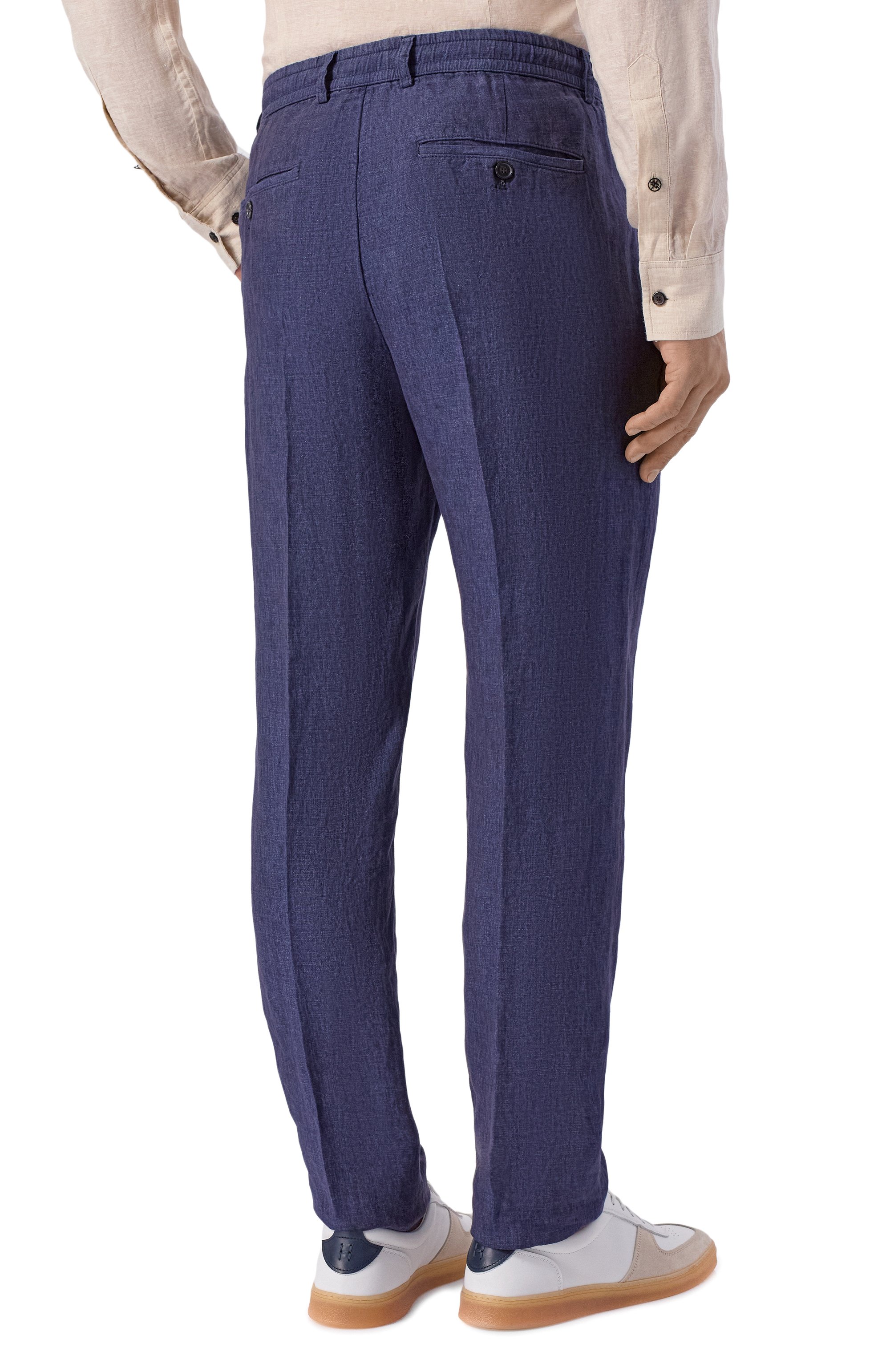 Льняные брюки PAUL&SHARK, арт. 25414041, фото 4