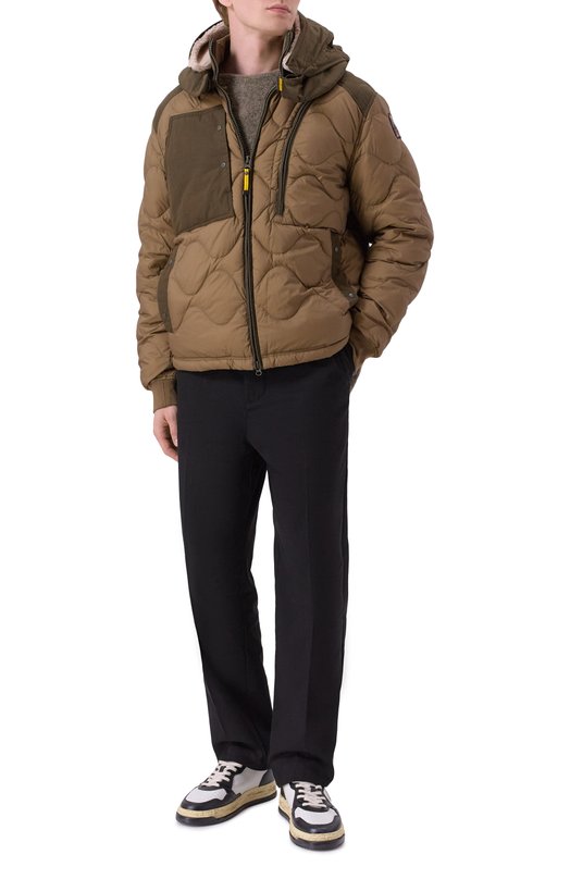 Пуховая куртка Parajumpers 25WMPMPUUD02 Хаки  25WMPMPUUD02 Фото 2