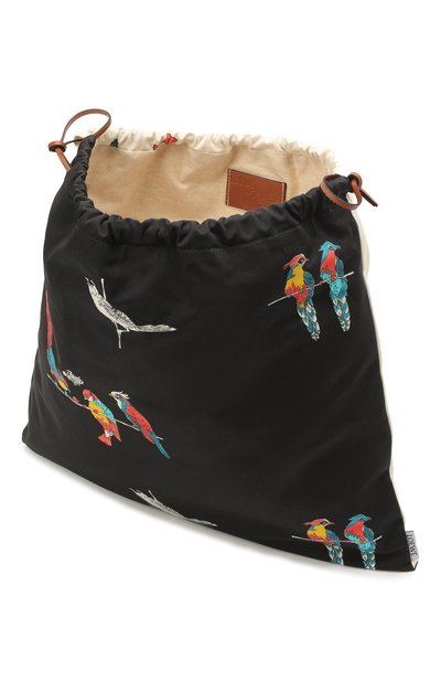 Сумка drawstring loewe x paula's ibiza LOEWE черного цвета по цене 32100 руб., арт. C822086X08, фото 3 Сумка drawstring loewe x paula's ibiza LOEWE, арт. C822086X08, фото 3