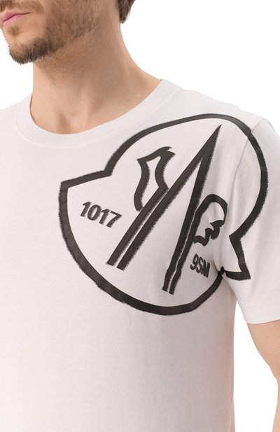 Хлопковая футболка 6 moncler x 1017 alyx 9sm MONCLER GENIUS, арт. 8C00001/M2780/001, фото 5