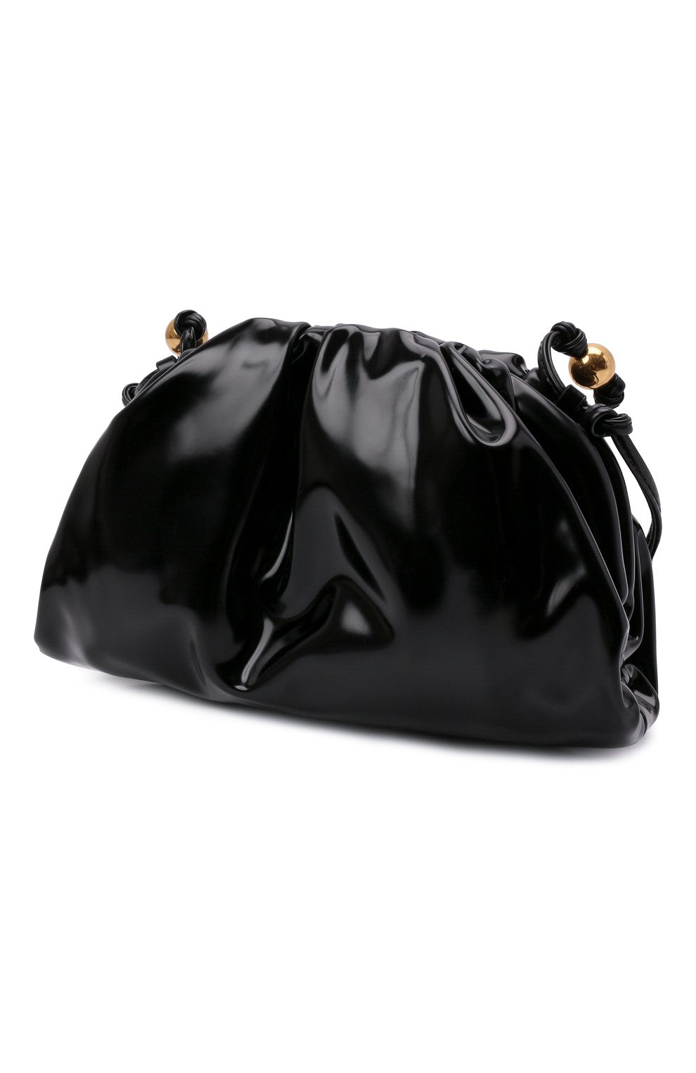 Клатч pouch mini BOTTEGA VENETA черного цвета по цене 199500 руб., арт. 680186/V1C30, фото 4 Клатч pouch mini BOTTEGA VENETA, арт. 680186/V1C30, фото 4