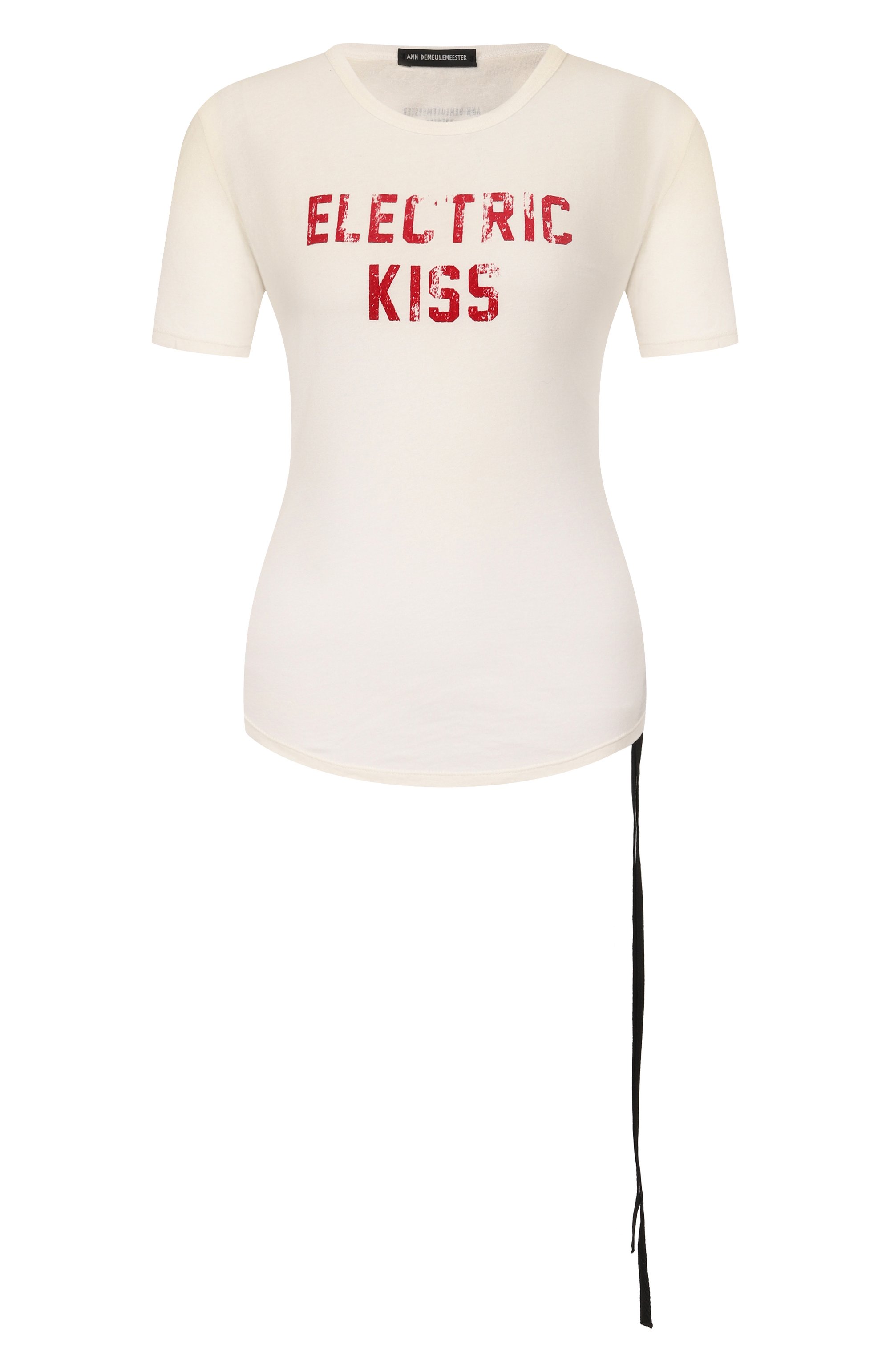 Хлопковая футболка ANN DEMEULEMEESTER, арт. B0013923/FA740, фото 1
