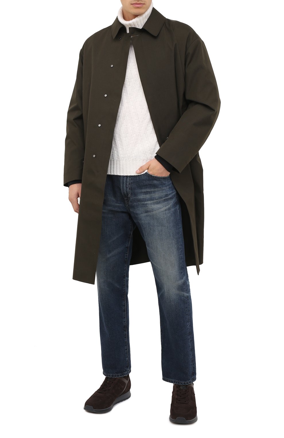 Замшевые кроссовки HOGAN, арт. HXM3210Y8530ED, фото 2