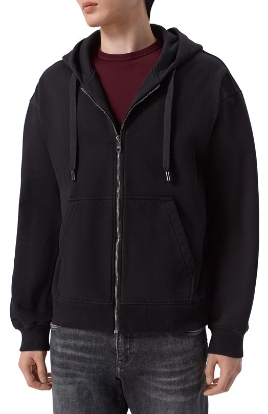 Хлопковая толстовка Dolce & Gabbana G9AIYZ/HU7VX Чёрный  G9AIYZ/HU7VX Фото 3